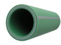 купить Полипропиленовая труба Baenninger 50х5,6 мм PN 20 "Watertec" армированная стекловолокном для отопления и водоснабжения штанга 4 метра