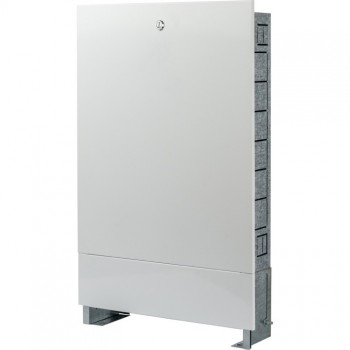 Шкаф распределительный встроенный Stout ШРВ-0 (1-3 выходов) 670х125-195х494 мм