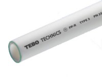 Труба Tebo 40х6,7 мм SDR 6 армированная стекловолокном для отопления и водоснабжения штанга 4 метра