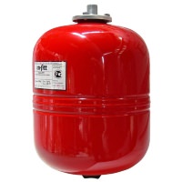 купить Мембранный бак Uni-Fitt для систем отопления 18 литров цвет красный