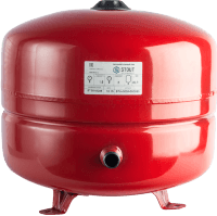 Мембранный бак Stout для систем отопления 35 литров цвет красный