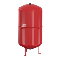 купить Мембранный бак Flamco Flexcon R для систем отопления 80 литров цвет красный