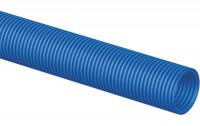Гофрированный кожух Uponor 35/29 цвет синий бухта 50 метров для труб 25
