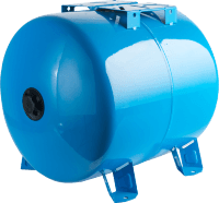 Гидроаккумулятор горизонтальный Stout для водоснабжения 80 литров цвет синний