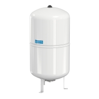 Гидроаккумулятор Flamco Airfix R для водоснабжения 80 литров цвет белый