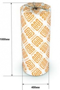 Мат Energofloor Tacker теплоизоляционный покрытый полипропиленовой тканью для теплого пола толщина 30 мм упаковка 3,2 кв. м