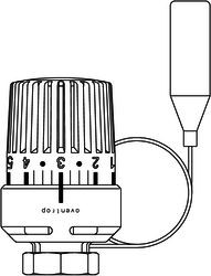 Термостат Oventrop "Uni LH" с капиллярной трубкой 2 м
