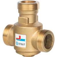 Термостатический смесительный клапан Stout G 1” 1/4 НР  70°С