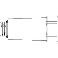 Заглушка пластиковая Oventrop с наружной резьбой 3/4" с самоуплотнением под штукатурку