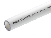 Труба Tebo 40x6,7 мм SDR 6 армированная алюминиевым слоем в центре для отопления и водоснабжения штанга 2 метра