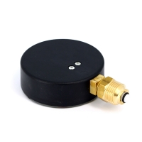 купить Термоманометр радиальный Uni-Fitt в комплекте с автоматическим запорным клапаном диаметр корпуса 80 мм 1/2" 10 бар 120°С